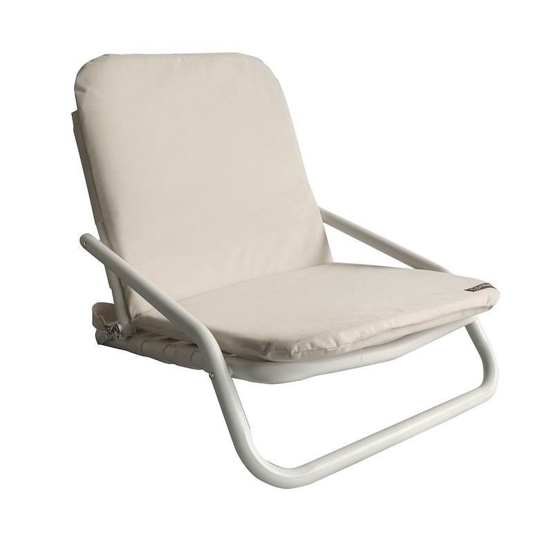 Low Folding Armless Beach Chair