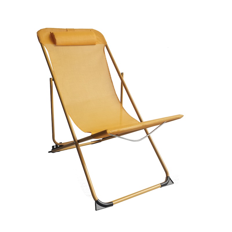 Adjustable High Back Folding Chair with Pillow