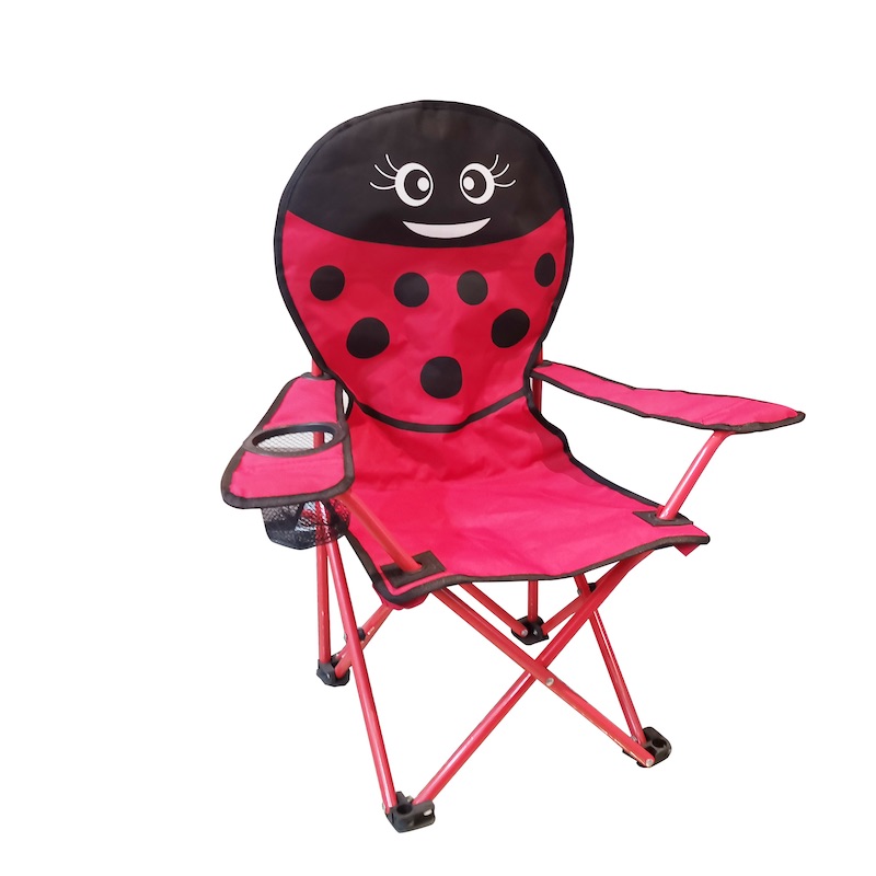 Kids Armrest Camping Chair with Storage Bag