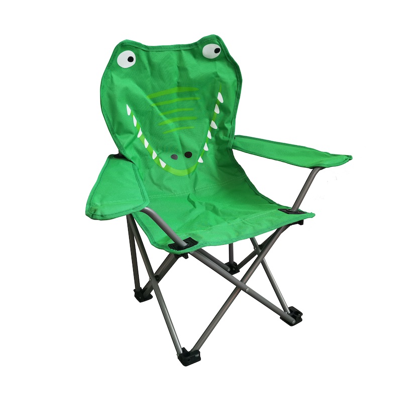 Kids Armrest Camping Chair with Storage Bag