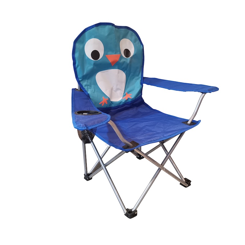 Kids Armrest Camping Chair with Storage Bag