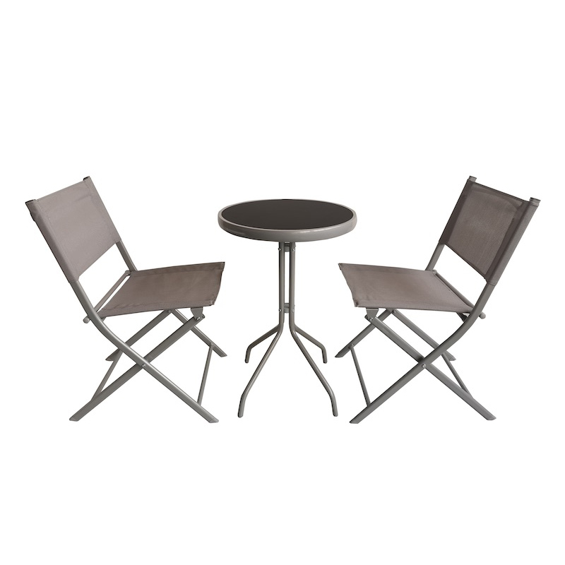 Outdoor patio table and chair set
